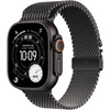 Apple Watch Ultra 3 GPS + Cellular 49mm Black Titanium Case with Black Titanium Milanese Loop - Medium - MF1Q4ET/A