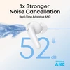 Belaidės ausinės Anker Soundcore P31i (R60i NC), TWS, ANC, baltos spalvos