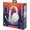 Belaidės ausinės JBL Quantum 360, baltos spalvos