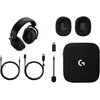 Belaidės žaidimų ausinės su mikrofonu Logitech G PRO X3 LIGHTSPEED, 7.1, Bluetooth, juodos spalvos | 981-001740