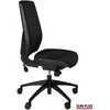 Biuro kėdė SUN-FLEX®OFFICECHAIR HB Onyx Juodas