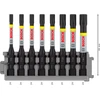 Bosch 8 dalių Torx antgalių komplektas T15/20/20/25/25/30/30/40