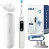 Braun Oral-B iO6 Series, elektrinis dantų šepetėlis, baltos spalvos
