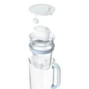 BRITA GLASS JUG (2,5l) vandens filtravimo indas, mėlynos spalvos