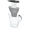 BRITA MARELLA vandens filtravimo indas, 2,4l, pilkos spalvos + 3 filtrai
