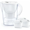 BRITA MARELLA vandens filtravimo indas, 2,4l, baltos spalvos + 3 filtrai