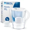 BRITA MARELLA XL vandens filtravimo indas, 3,5l, baltos spalvos