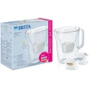 Vandens filtravimo ąsotis BRITA Style Essential 2.4L, baltas su 2x MAXTRA PRO filtrais