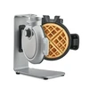 CASO Design WaffleUp belgiškų vaflių keptuvė, 800 W, sidabro spalvos