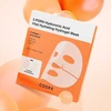 COSRX 5 PDRN Hyaluronic Acid Vital Hydrating Hydrogel Mask hidrogelio veido kaukė su PDRN, 3 x 34 g