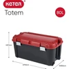 Keter Dėžutė su dangteliu Totem 80L 79,5x39,5x (Ekspozicinė prekė)