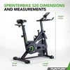 Dviratis treniruoklis TUNTURI Cardio Fit S20 Sprinter Bike + programėlė
