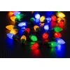 Finnlumor retro stiliaus LED Kalėdinė girlianda „Kankorėžiai“, 40 lempučių, spalvota