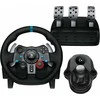 Logitech G29 SE Driving Force žaidimų vairas su pedalais, su „Force Feedback“ technologija + Logitech G Driving Force pavarų perjungimo svirtis, skirta PS5, PS4 ir PC (991-000557)