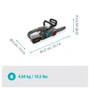 Gardena Akumuliatorinis grandininis pjūklas PowerSaw 250/18V P4A, paruoštas naudojimui rinkinys | 14790-20