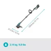 Gardena PowerTrim 30 18V Set 4.0 Ah akumuliatorinės žoliapjovės komplektas su 18V P4A baterija | ‎14703-20