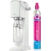 Gazuotų gėrimų gaminimo aparatas SodaStream ART, baltas