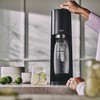 Gazuotų gėrimų gaminimo aparato SodaStream Terra rinkinys, juodas