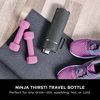 Gertuvė Ninja Thirsti Travel Bottle, 700 ml, pilka