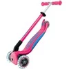 GLOBBER paspirtukas Elite Lights, spalva: fuksijos