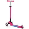 GLOBBER paspirtukas Elite Lights, spalva: fuksijos
