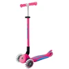 GLOBBER paspirtukas Elite Lights, spalva: fuksijos