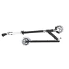 GLOBBER paspirtukas Flow Element Lights, juodas, 721-120
