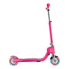 Paspirtukas GLOBBER Flow Foldable Junior, su šviečiančiais ratukais, rožinis (870-110)