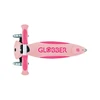 Paspirtukas GLOBBER Go Up Deluxe Lights, pastelinis rožinis
