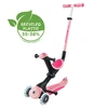 Paspirtukas GLOBBER Go Up Deluxe Lights, rožinis, 748-610