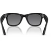 Išmanieji akiniai RayBan Meta Wayfarer Gen 2, juodi rėmeliai ir grafito spalvos lęšiai, didelis dydis