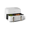 Dviejų krepšelių gruzdintuvė Philips 3000 serija NA353/10, 9 l, Balta