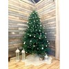 PE kalėdinė eglutė Super Classic 220 cm, žalia (210S/220/G)