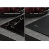 Indukcinė kaitlentė AEG 5000 OIO64A00IT, 58 cm, SaphirMatt SE, Hob2Hood, PowerBoost, juoda/matinė