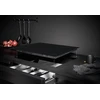 Indukcinė kaitlentė AEG 5000 OIO64A00IT, 58 cm, SaphirMatt SE, Hob2Hood, PowerBoost, juoda/matinė