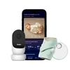 Išmani kūdikio kojinė „Owlet Dream Sock“, mėtų spalvos + Owlet Cam 2 mobili auklė
