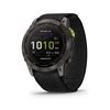 Išmanusis laikrodis Garmin Enduro 2, Anglies spalvos korpusas su juodu nailoniniu dirželiu „UltraFit“