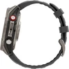 Išmanusis laikrodis Garmin fēnix® 8 Pro – 47 mm, AMOLED Sapphire, titanas su grafito spalvos / juodu silikoniniu dirželiu