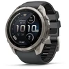 Išmanusis laikrodis Garmin fēnix® 9 Pro – 51 mm, Titanas su grafito spalvos / juodu silikoniniu dirželiu | 010-04337-26