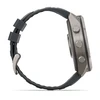 Išmanusis laikrodis Garmin fēnix® 9 Pro inReach® – 51 mm, Titanas su grafito spalvos / juodu silikoniniu dirželiu | 010-04337-21