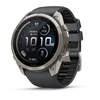 Išmanusis laikrodis Garmin fēnix® 9 Pro inReach® – 51 mm, Titanas su grafito spalvos / juodu silikoniniu dirželiu | 010-04337-21