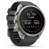 Išmanusis laikrodis Garmin fēnix® 9 Pro – 51 mm, Titanas su grafito spalvos / juodu silikoniniu dirželiu | 010-04337-26