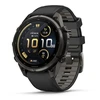 Išmanusis laikrodis Garmin fēnix® 9 Pro inReach® – 47 mm, Pilkos anglies spalvos DLC titanas su juodos / akmenėlių pilkos spalvos silikoniniu dirželiu | 010-04336-11