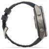 Išmanusis laikrodis Garmin fēnix® 9 Pro – 51 mm, Titanas su grafito spalvos / juodu silikoniniu dirželiu | 010-04337-26