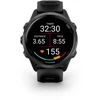 Išmanusis laikrodis Garmin Forerunner® 570 - 42mm Pilkai melsvos spalvos aliuminis su permatomu juodu / juodu dirželiu