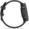 Išmanusis laikrodis Garmin Forerunner® 570 - 42mm Pilkai melsvos spalvos aliuminis su permatomu juodu / juodu dirželiu