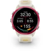 Išmanusis laikrodis Garmin Forerunner® 570 - 42mm Rožinės spalvos aliuminis su permatomu kreminės / mango spalvos dirželiu
