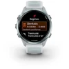 Išmanusis laikrodis Garmin Forerunner® 570 - 47mm, Ryškiai geltonos spalvos aliuminis su permatomu baltojo akmens / turkio spalvos dirželiu