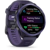 Išmanusis laikrodis Garmin  Forerunner® 570 - 47mm, Indigo spalvos aliuminis su permatomu imperinės rožinės / indigo spalvos dirželiu