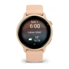 Išmanusis laikrodis Garmin vívoactive® 6, Metalinės šviesiai rožinės spalvos su šviesiai rožiniu dirželiu